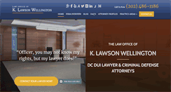 Desktop Screenshot of dctrafficlawyer.com